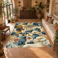 Cozy Dogs in Sweaters Pattern printed area rug