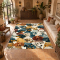 Dog Breeds Collage printed area rug