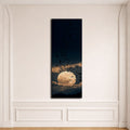 Full Moon and Flying Birds canvas wall art, unframed canvas