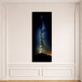 Milky Way Night Sky canvas wall art, unframed canvas