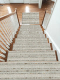 Neutral Linen Minimal Striped non-slip stair mat