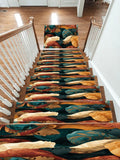 Women in Head Wraps Abstract non-slip stair mat