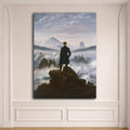Wanderer above the Sea of Fog by Caspar David Friedrich canvas wall art, unframed canvas